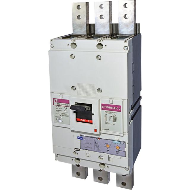 Wyłącznik mocy 50kA wyzw. elektroniczny EB2 1600/3LE-FC 1600A 3P 004672250 ETI