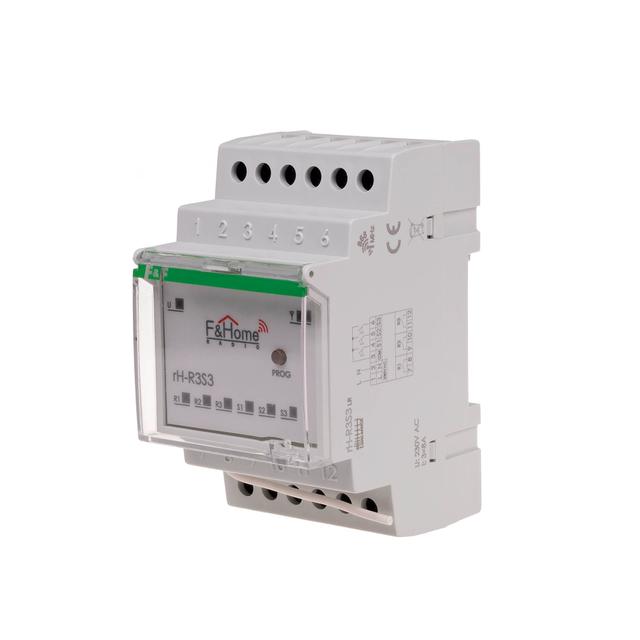 Moduł radiowy potrójnego przekaźnika - Long Range rH-R3S3-LR F&F