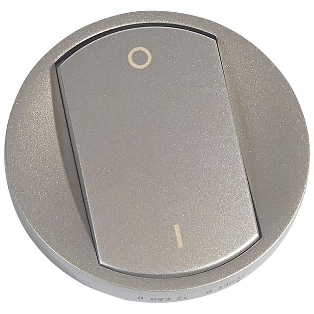 CELIANE - KLAWISZ ŁĄCZNIKA DWUBIEGUNOWEGO TYTANOWY, Legrand