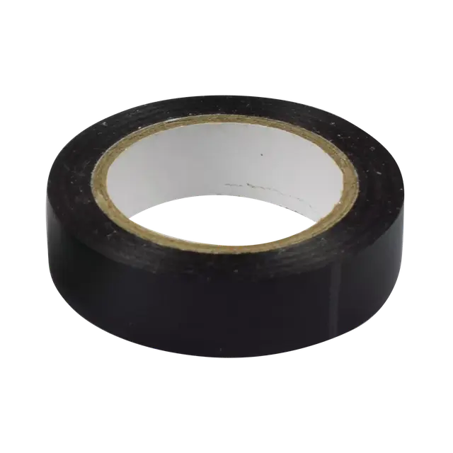 Taśma izolacyjna czarna 19mm x 20m atest 1kV MN-05-009 RAWLPLUG