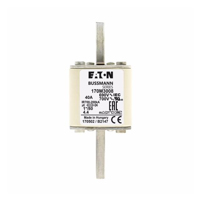 40A 690V 1*/80 aR INDICATOR FUSE Wkładka szybka 40A AC 690V compact DIN 1 45x45x104 mm aR 170M3008 E