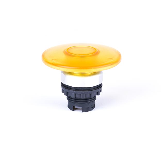 Ex9P1 M6I y Przycisk grzybkowy 60mm z samopowrotem możliwość podświetlenia żółty 105654