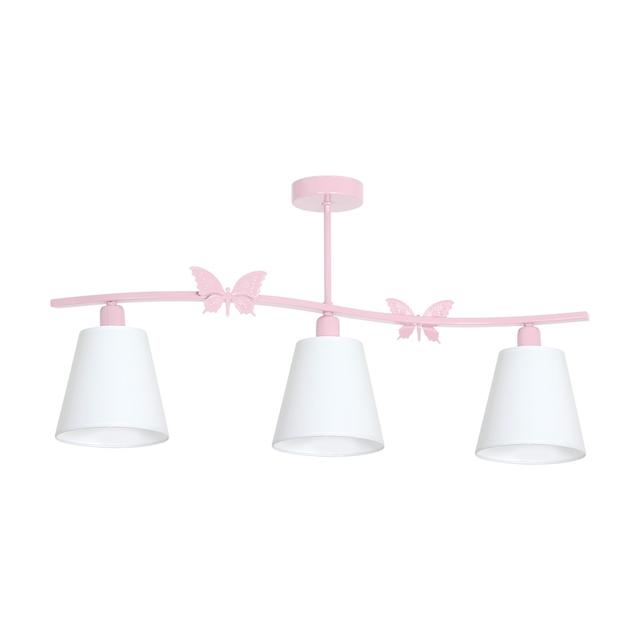 Milagro plafon Alice Pink 3xE14 różowy MLP979