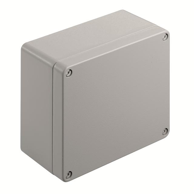 KLIPPON K52 VMQ RAL7001 Metalowa obudowa, Klippon K (pusta obudowa aluminiowa), obudowa aluminiowa, 160 x 160 x 91 mm /1szt./ 1937740000 WEIDMÜLLER