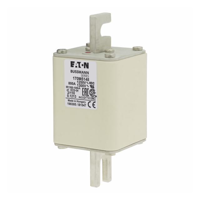 800A 1250V 2/110 aR INDICATOR FUSE Wkładka szybka 800A AC 1250V rozmiar 2 61x75x138 mm aR D 170M5148
