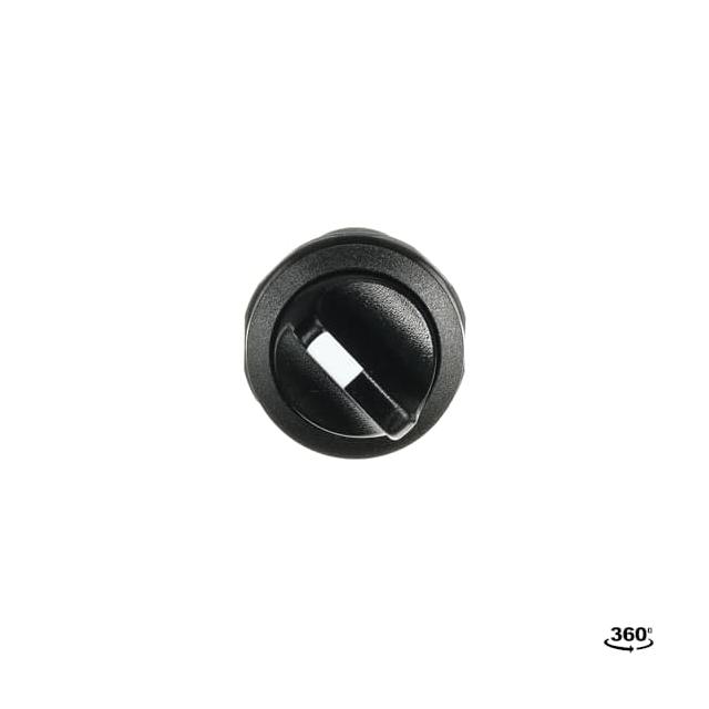 Przełącznik obrotowy 3poz.2NO czarny C3SS7-10B-20