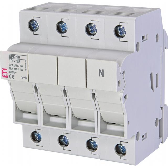 EFD 10-A 3p+N - Rozłącznik bezpiecznikowy z adapterem