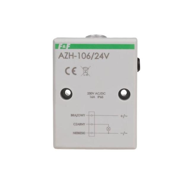 Automat zmierzchowy z wewnętrznym czujnikiem światłoczułym 24V AZH-106-24V F&F