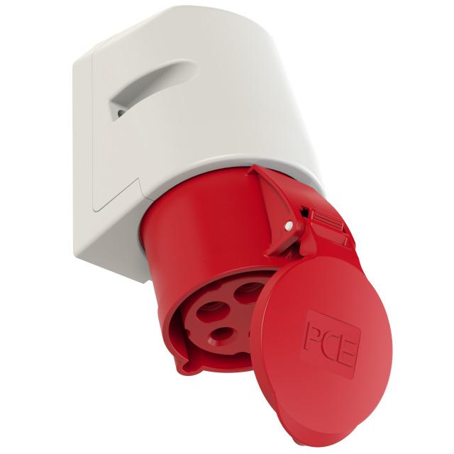 GNIAZDO STAŁE 32A 400V 3P+Z+N  IP44