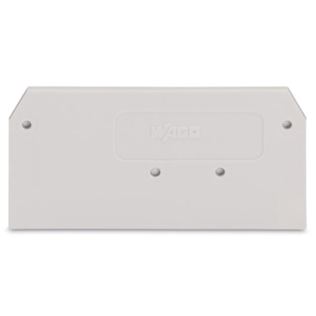 ścianka końcowa jasnoszara