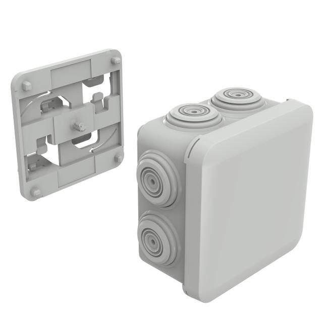 Puszka Plexo + Podstawa Do Szybkiego Montażu 80Mm Cablofil CM350537 LEGRAND