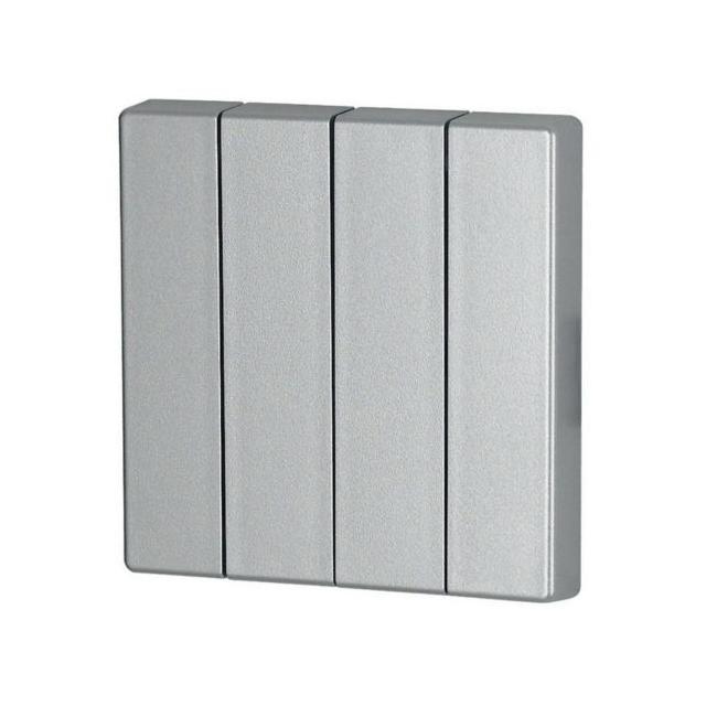 CWIZ-04/03 klawisz poczwórny srebrny - 55x55mm 126052 EATON