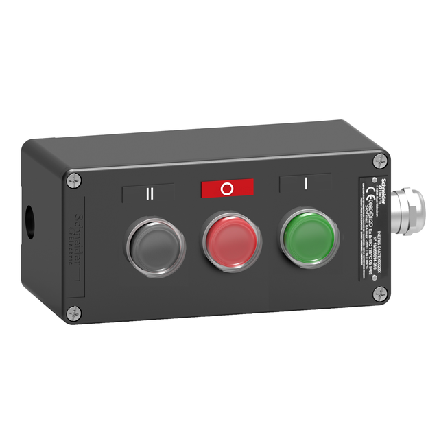 Harmony XAW Stacja sterująca trzy przyciski 1 NO/ 1 NC/1 NO