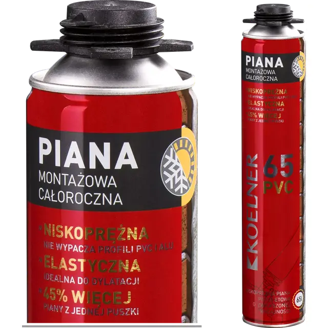 Piana pistoletowa superwydajna Koelner – 830ml /1szt./ RPP-65-K RAWLPLUG