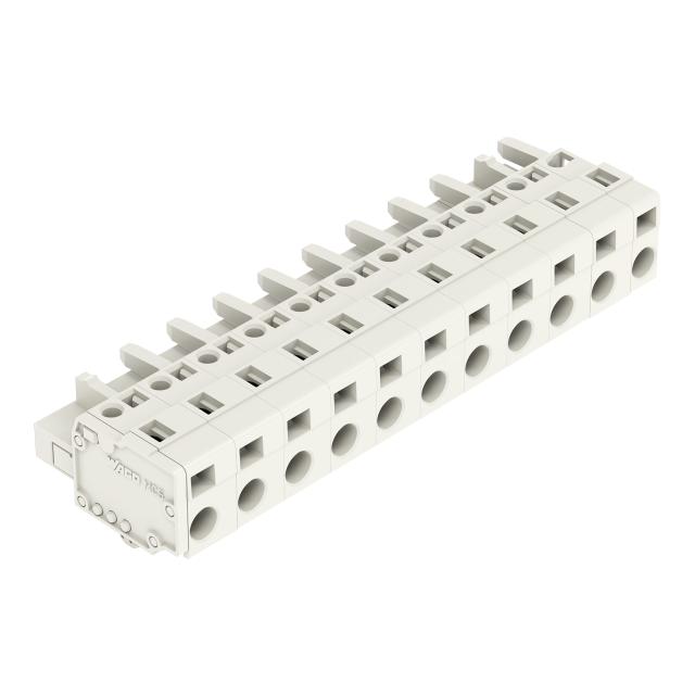 Gniazdo MCS‑MIDI Classic 11‑biegunowe jasnoszare raster 7,5mm 721‑211/008‑000 /10szt./ WAGO