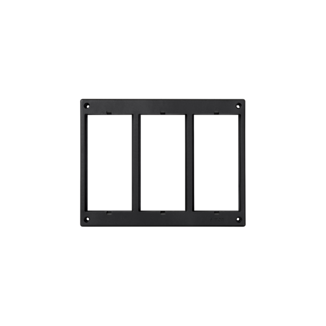 Simon Connect Ramka 3-modułowa S500 (element zapasowy) szary grafit