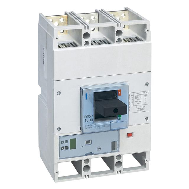 Wyłącznik DPX3 1600 Sg 3P 1250A 70Ka 422422 LEGRAND