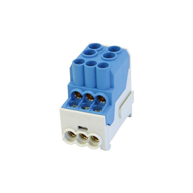 SDB 100 Blok rozdzielczy - dystrybucyjny Al/Cu 80010 SIMBLOCK niebieski SIMET