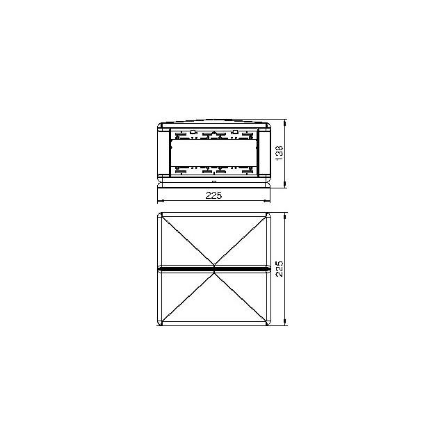 T8NL00C7035, ADAPTER DO GNIAZD WTYKOWYCH