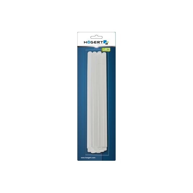 Wkłady klejowe 12szt. 11.2mm 250mm biały Hoegert Technik HT2C137 GTV Poland