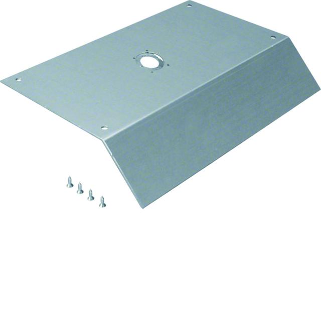 tehalit.AK Pokrywa kanału napodł GBZ fi50 1-str skos dł 400mm 200x70mm stal AKM200050GBZ HAGER