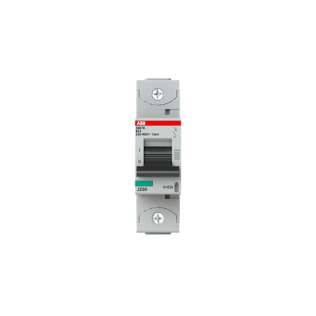 S801B-B63 Wyłącznik nadprądowy 16kA 1P B63A 2CCS811001R0635 ABB
