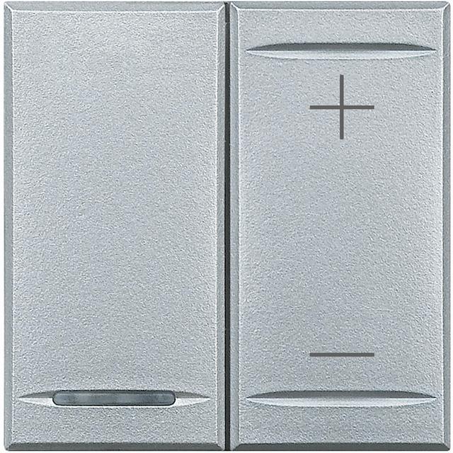 AXOLUTE - ŚCIEMNACZ PRZYCISKOWY 3-400W 2 MODUŁY ALUMINIUM, Bticino