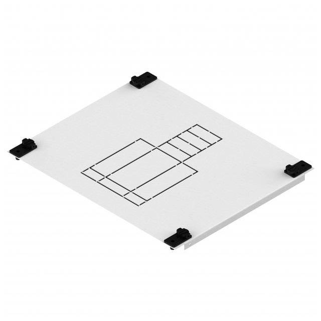 CP 1-2 E12 M 3P - Osłona 1xEB2/ED2 125,160,250A 3P i 4 mod. (250x300)