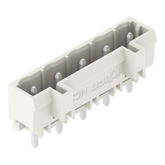 MCS-MIDI Classic wtyk 5-bieg. j-szary raster 7,5 mm /100szt./ WAGO