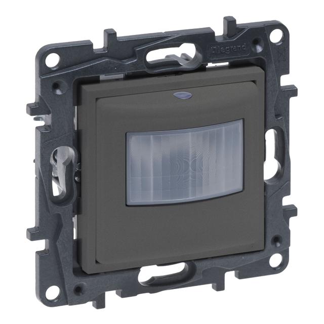 Niloe Step - łącznik automatyczny, 3 przewodowy, z N- kolor stalowy, Legrand