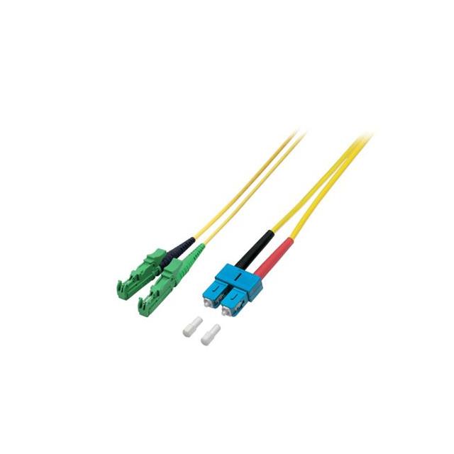 Patchcord SM, 9/125, SC/PC-E2/APC duplex dł. 10m