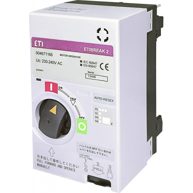 Napęd silnikowy z autoresetem MO2 125 AC230-240V RS 004671166 ETI