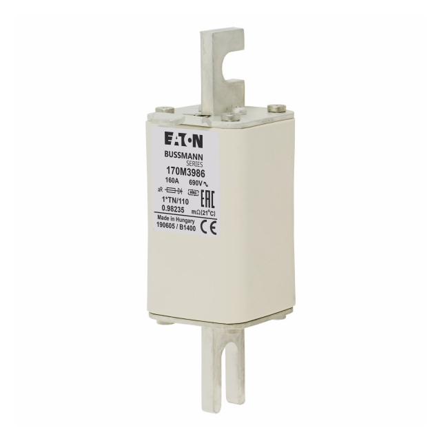 160A 1000V 1*TN/110 aR INDICATOR FUSE Wkładka szybka 160A AC 1000V compact DIN 1 43x61x138 170M3986