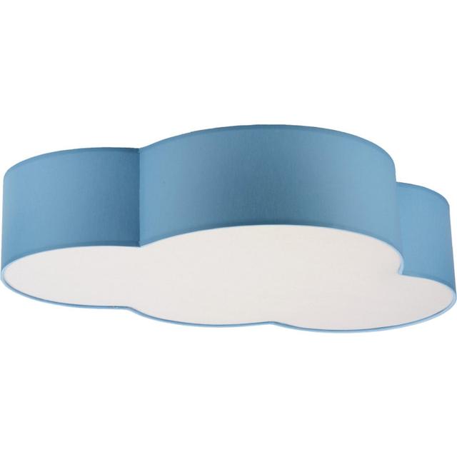 TK Lighting plafon Cloud 4xE27 niebieski 45cm 6071