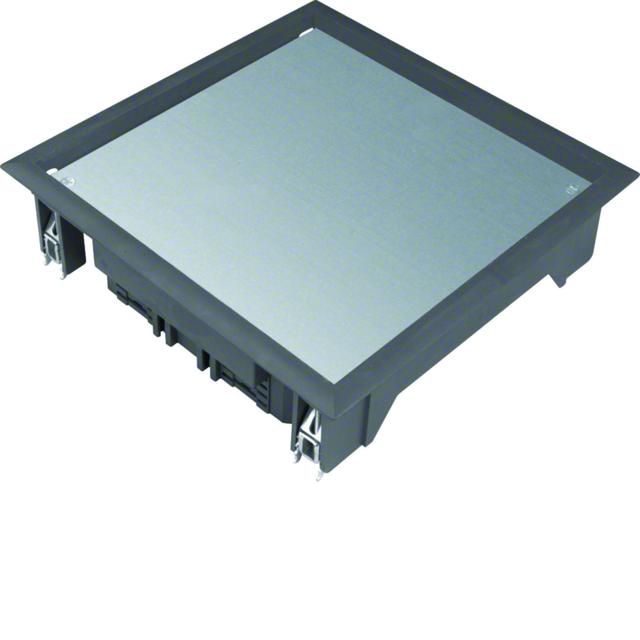 tehalit.VE-EE Pokrywa pełna VDQ06 200x200 wykładzina 12mm czarny PA VDQ06129005 HAGER