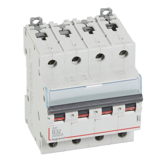Wyłącznik Nadprądowy S 304 4P B32A 6kA DX3 407627 LEGRAND