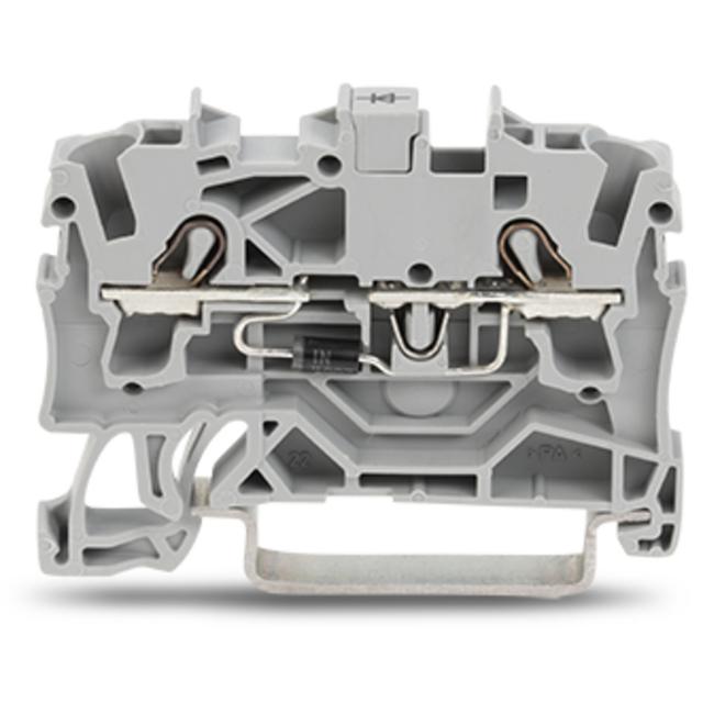 TOPJOBS złączka 2-przewodowa 2,5 mm2 diodowa szara