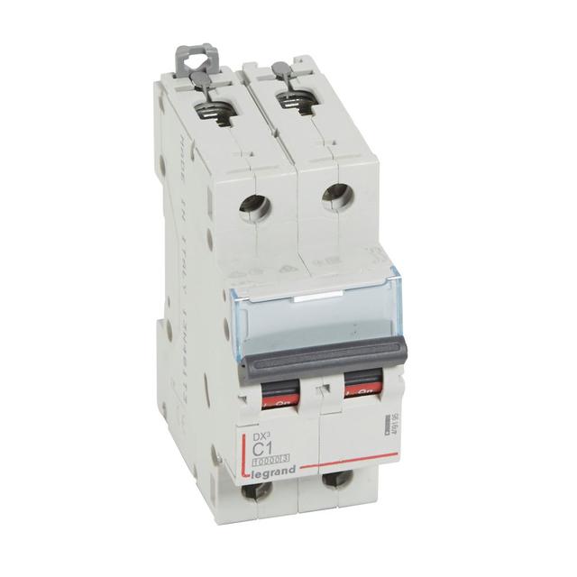 Wyłącznik Nadprądowy 2P C1A 10Ka S312 DX3 409195 LEGRAND