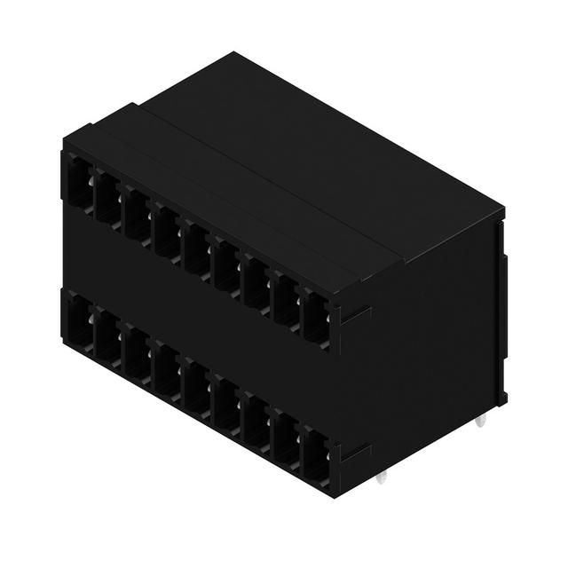 SCD 3.81/18/90G 3.2SN BK BX Wtyki PCB (złącza płyty), 3.81 mm, Liczba biegunów: 18, kąt odejścia: 90° /32szt./ 1973170000 WEIDMÜLLER