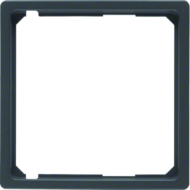 BERKER Q.x Pierścień oddzielający do płytki czołowej antracyt aksamit lakierowana 11096086 HAGER