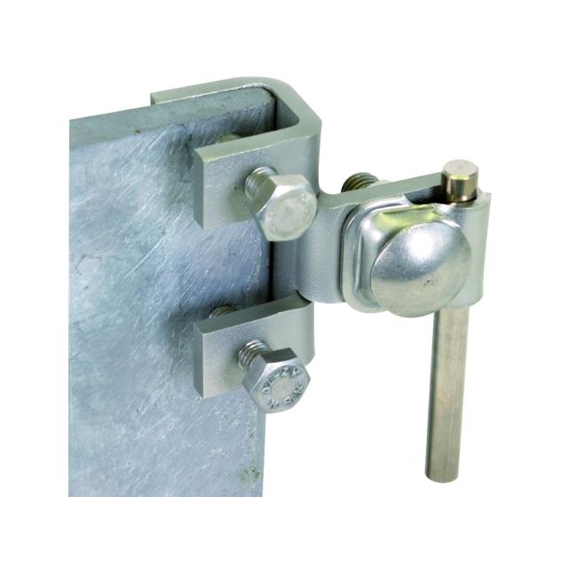 Zacisk krawędziowy 5-18 mm, do drutu 6-10 mm, stal nierdzewna NIRO