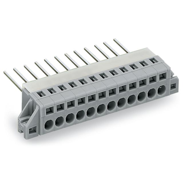 Listwa zaciskowa przepustowa 9‑biegunowa szara raster 5mm 731‑139/048‑000 /25szt./ WAGO