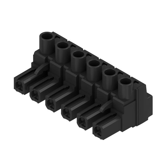 BLZ 7.62HP/06/180 SN BK BX Złącze kablowe do płytek drukowanych /50szt./ WEIDMULLER