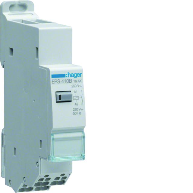 Przekaźnik bistabilny elektroniczny 1Z 230V 16A QuickConnect EPS410B HAGER