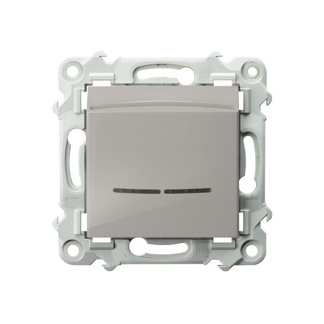 SZAFIR Łącznik hotelowy z podświetleniem pomarańczowym - kolor kaszmirowy beż