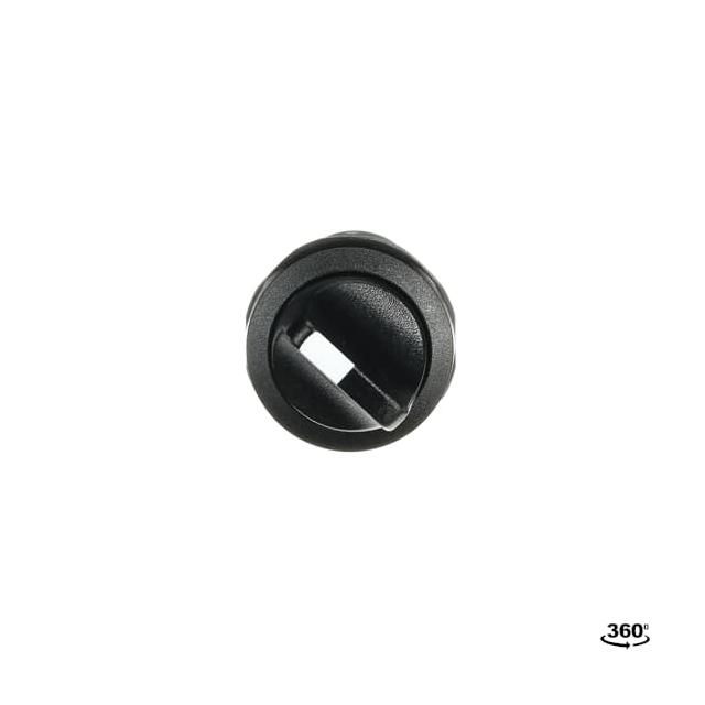 Przełącznik obrotowy 2poz.2NO czarny C2SS2-10B-20