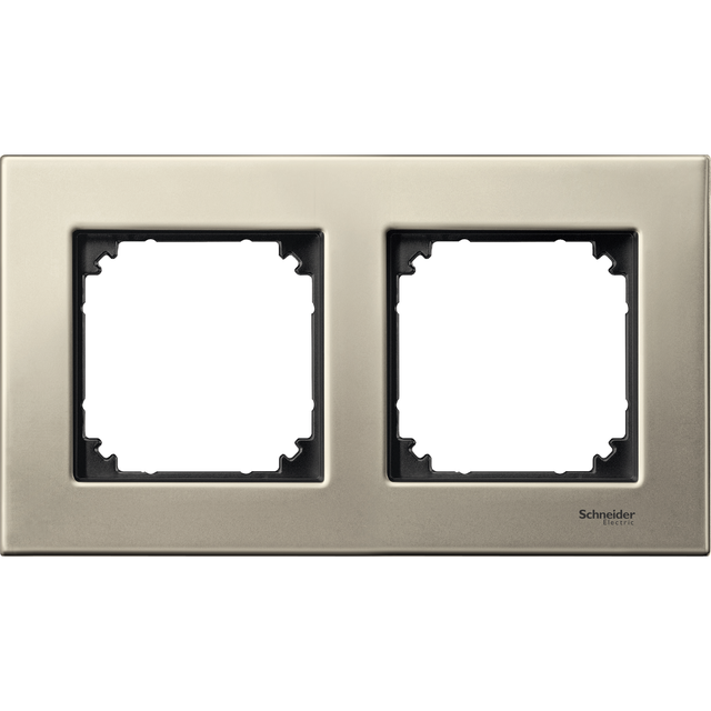 Merten M-Elegance metal ramka podwójna tytanowy MTN403205 Schneider