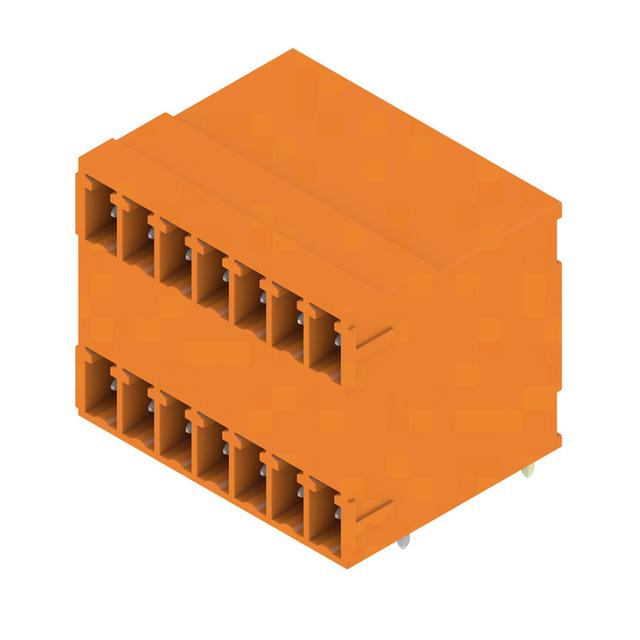 SCD 3.81/14/90G 3.2SN OR BX Wtyki PCB (złącza płyty), 3.81 mm, Liczba biegunów: 14, kąt odejścia: 90° /40szt./ 1972840000 WEIDMÜLLER