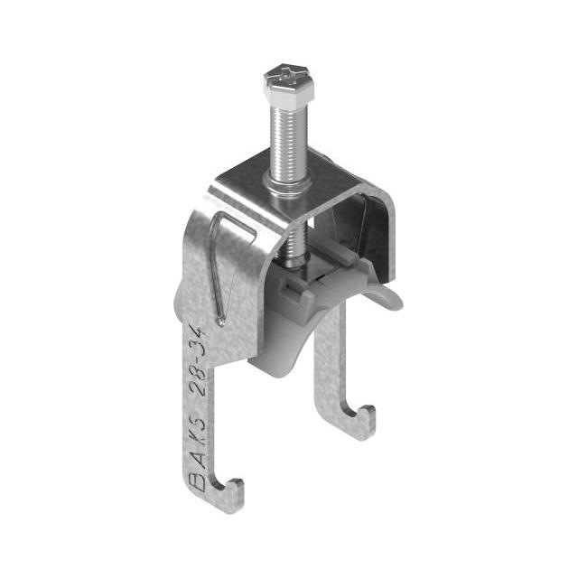 Uchwyt kablowy zaczepowy z plastikową łuską
UKZP1/52-58 (STD)