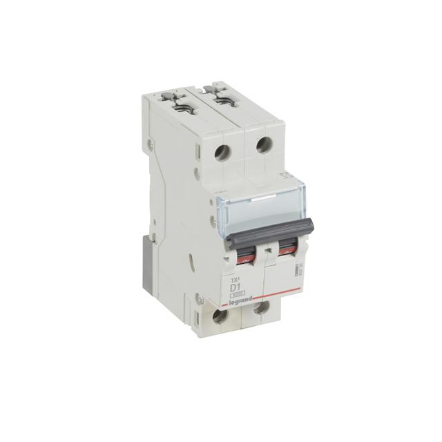 Wyłącznik Nadprądowy 2P D1A 6kA AC S302 TX3 403730 LEGRAND